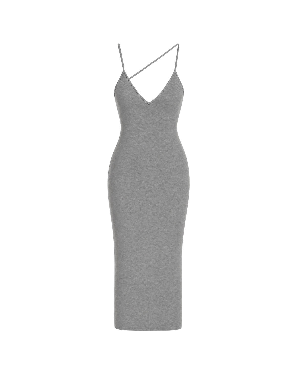 Marlowe Crisscross Cami Midi Dress - Grey